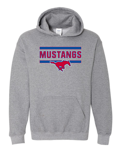 Thomas Jefferson Mustangs Mascot #5 Men's Hoodie
