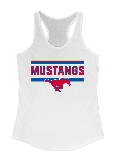 Thomas Jefferson Mustangs Mascot #5 Women's Tank Top