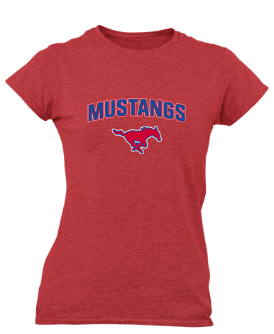 Thomas Jefferson Mustangs Mascot #6 Women's Premium SS T-Shirt