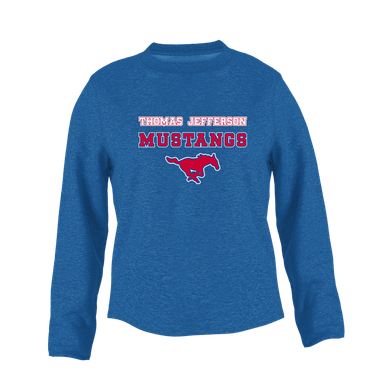 Thomas Jefferson Mustangs Spirit Women's Sweatshirt