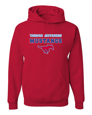 Thomas Jefferson Mustangs Spirit Men's Premium Hoodie