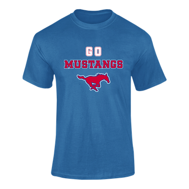 Thomas Jefferson Mustangs Go Team Men's SS T-Shirt