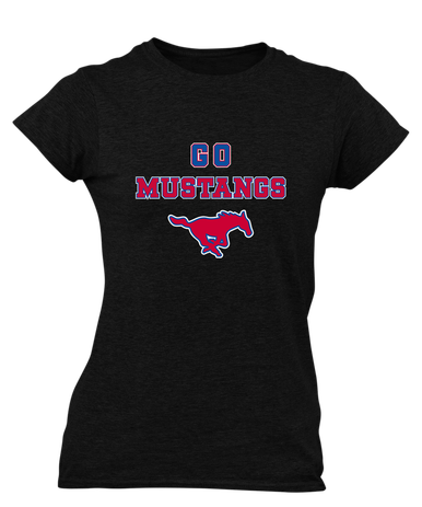 Thomas Jefferson Mustangs Go Team Women's Premium SS T-Shirt