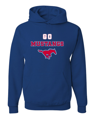 Thomas Jefferson Mustangs Go Team Men's Premium Hoodie