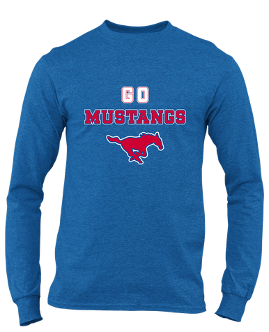 Thomas Jefferson Mustangs Go Team Men's Premium LS T-Shirt
