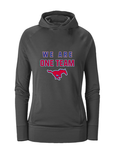 Thomas Jefferson Mustangs We Are One Team Women's Hoodie