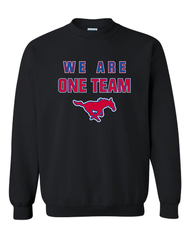 Thomas Jefferson Mustangs We Are One Team Men's Sweatshirt