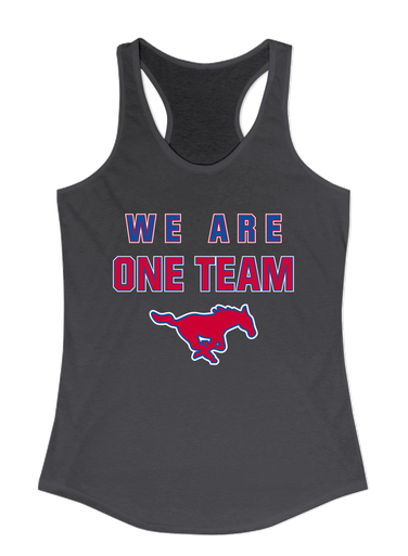 Thomas Jefferson Mustangs We Are One Team Women's Tank Top