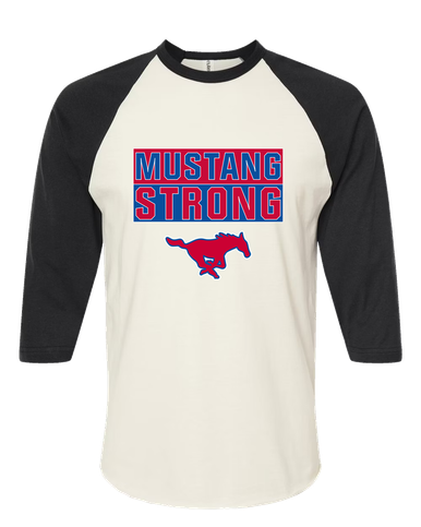 Thomas Jefferson Mustangs Strong #1 Women's Baseball T-Shirt