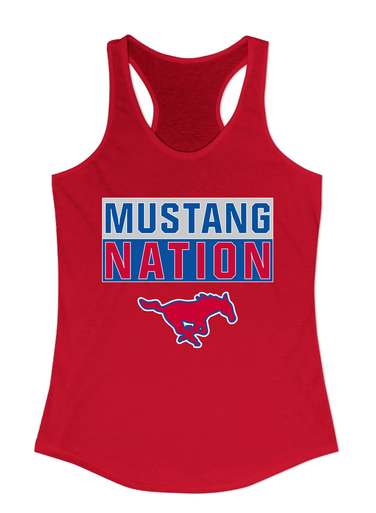 Thomas Jefferson Mustangs Nation #1 Women's Tank Top