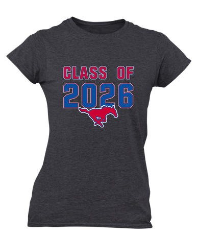 Thomas Jefferson Mustangs Class of 2026 Women's SS T-Shirt
