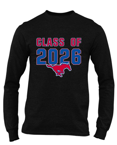 Thomas Jefferson Mustangs Class of 2026 Men's LS T-Shirt