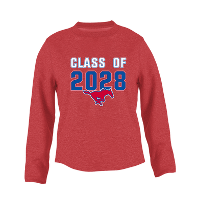 Thomas Jefferson Mustangs Class of 2028 Women's Sweatshirt