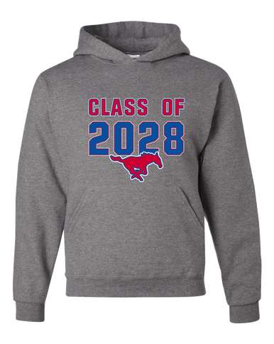Thomas Jefferson Mustangs Class of 2028 Men's Premium Hoodie