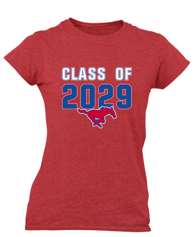 Thomas Jefferson Mustangs Class of 2029 Women's SS T-Shirt