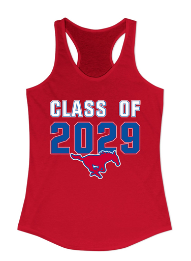 Thomas Jefferson Mustangs Class of 2029 Women's Tank Top