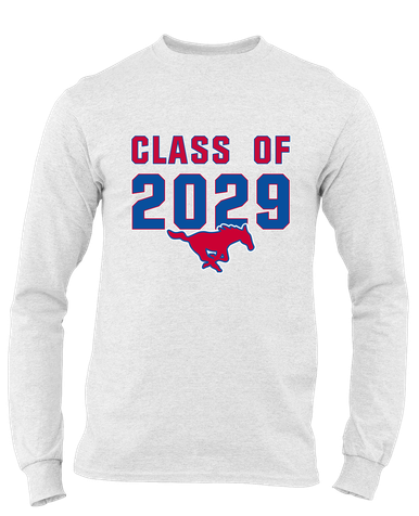 Thomas Jefferson Mustangs Class of 2029 Men's LS T-Shirt
