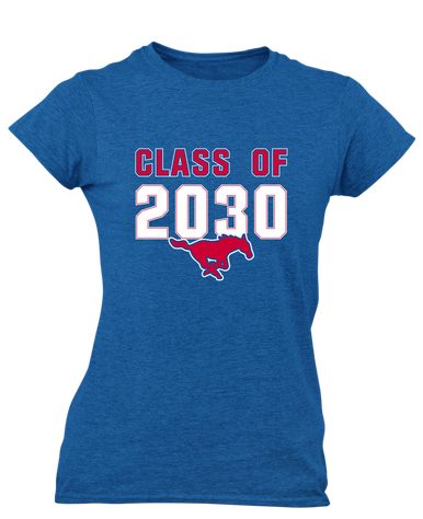 Thomas Jefferson Mustangs Class of 2030 Women's SS T-Shirt