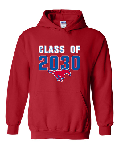 Thomas Jefferson Mustangs Class of 2030 Men's Hoodie