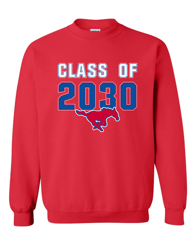 Thomas Jefferson Mustangs Class of 2030 Men's Sweatshirt