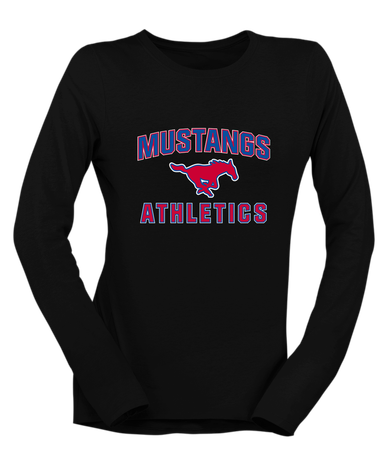 Thomas Jefferson Mustangs Athletics Women's LS T-Shirt