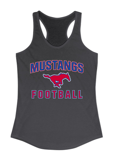 Thomas Jefferson Mustangs Football #1 Women's Tank Top