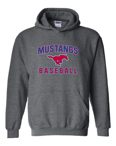 Thomas Jefferson Mustangs Baseball #1 Men's Hoodie