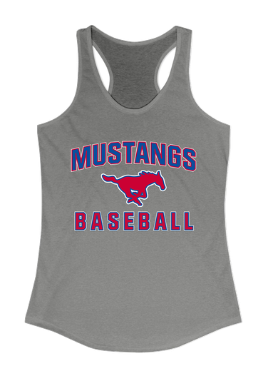 Thomas Jefferson Mustangs Baseball #1 Women's Tank Top