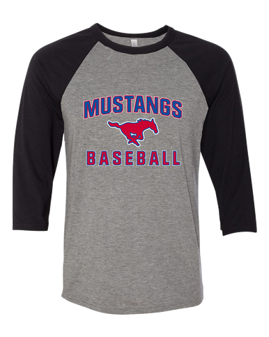 Thomas Jefferson Mustangs Baseball #1 Women's Baseball T-Shirt