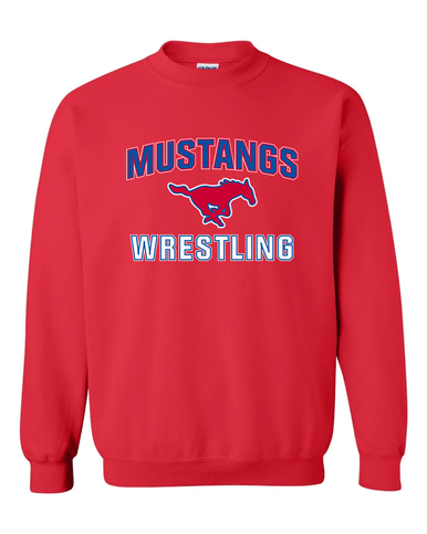 Thomas Jefferson Mustangs Wrestling Men's Sweatshirt