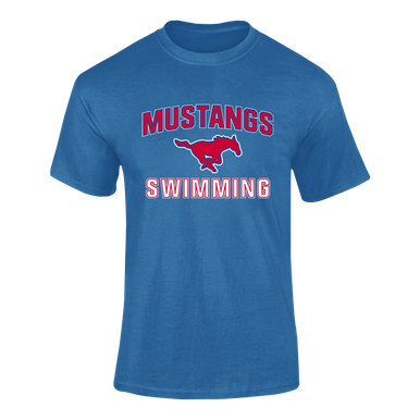 Thomas Jefferson Mustangs Swimming Men's SS T-Shirt