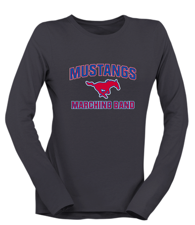 Thomas Jefferson Mustangs Marching Band Women's Premium LS T-Shirt