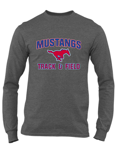 Thomas Jefferson Mustangs Track & Field Men's LS T-Shirt