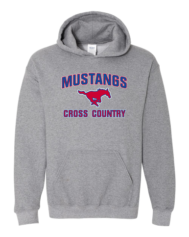 Thomas Jefferson Mustangs Cross Country Men's Hoodie
