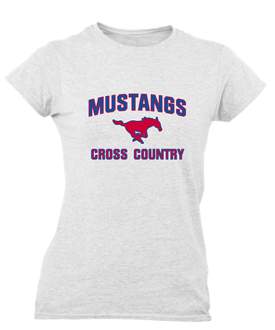 Thomas Jefferson Mustangs Cross Country Women's Premium SS T-Shirt