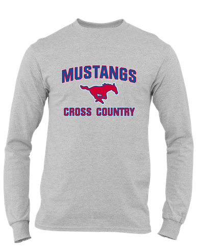 Thomas Jefferson Mustangs Cross Country Men's LS T-Shirt