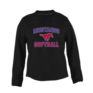 Thomas Jefferson Mustangs Softball #1 Women's Sweatshirt