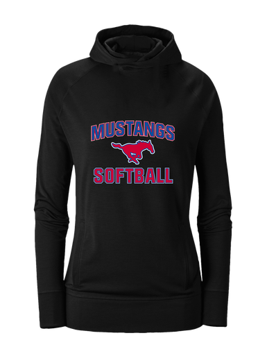 Thomas Jefferson Mustangs Softball #1 Women's Hoodie