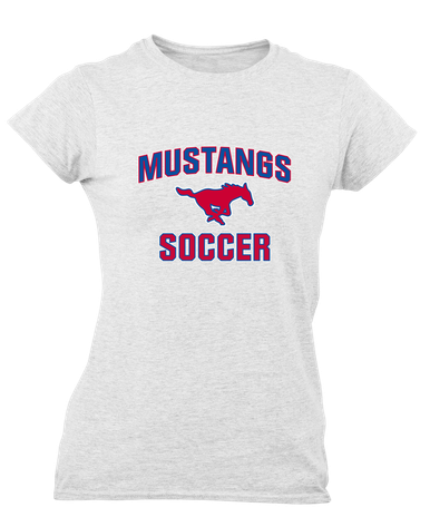 Thomas Jefferson Mustangs Soccer #1 Women's Premium SS T-Shirt