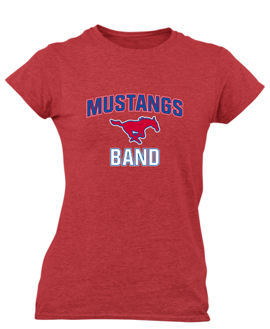 Thomas Jefferson Mustangs Band # 1 Women's Premium SS T-Shirt