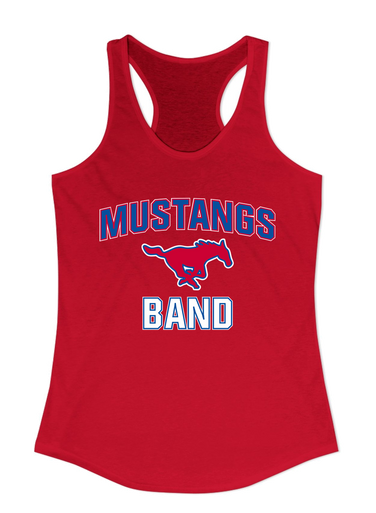 Thomas Jefferson Mustangs Band # 1 Women's Tank Top