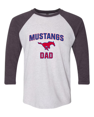 Thomas Jefferson Mustangs Dad Men's Baseball T-Shirt
