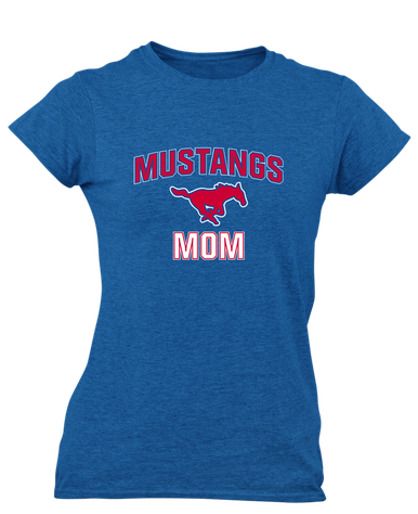 Thomas Jefferson Mustangs Mom Women's SS T-Shirt