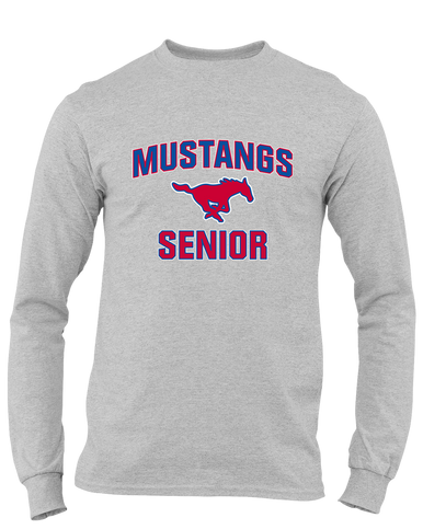 Thomas Jefferson Mustangs Senior #1 Men's LS T-Shirt