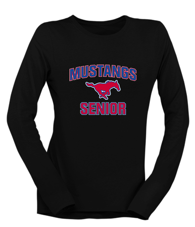 Thomas Jefferson Mustangs Senior #1 Women's Premium LS T-Shirt