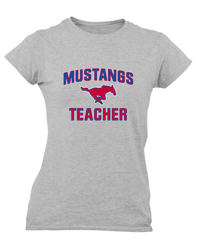 Thomas Jefferson Mustangs Teacher Women's Premium SS T-Shirt