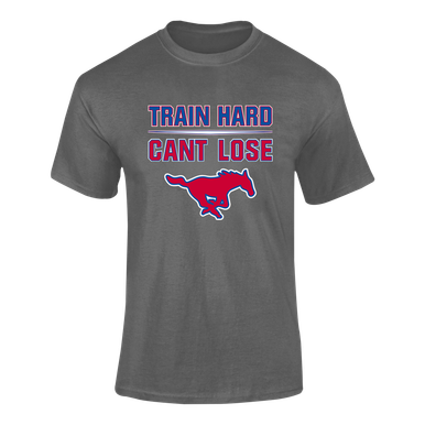 Thomas Jefferson Mustangs Train Hard, Can't Lose Men's Premium SS T-Shirt