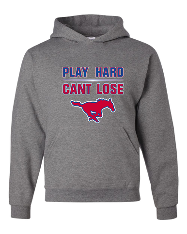 Thomas Jefferson Mustangs Play Hard, Can't Lose Men's Premium Hoodie