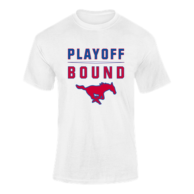 Thomas Jefferson Mustangs Playoff Bound Men's SS T-Shirt