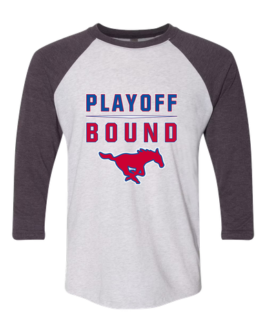Thomas Jefferson Mustangs Playoff Bound Women's Baseball T-Shirt